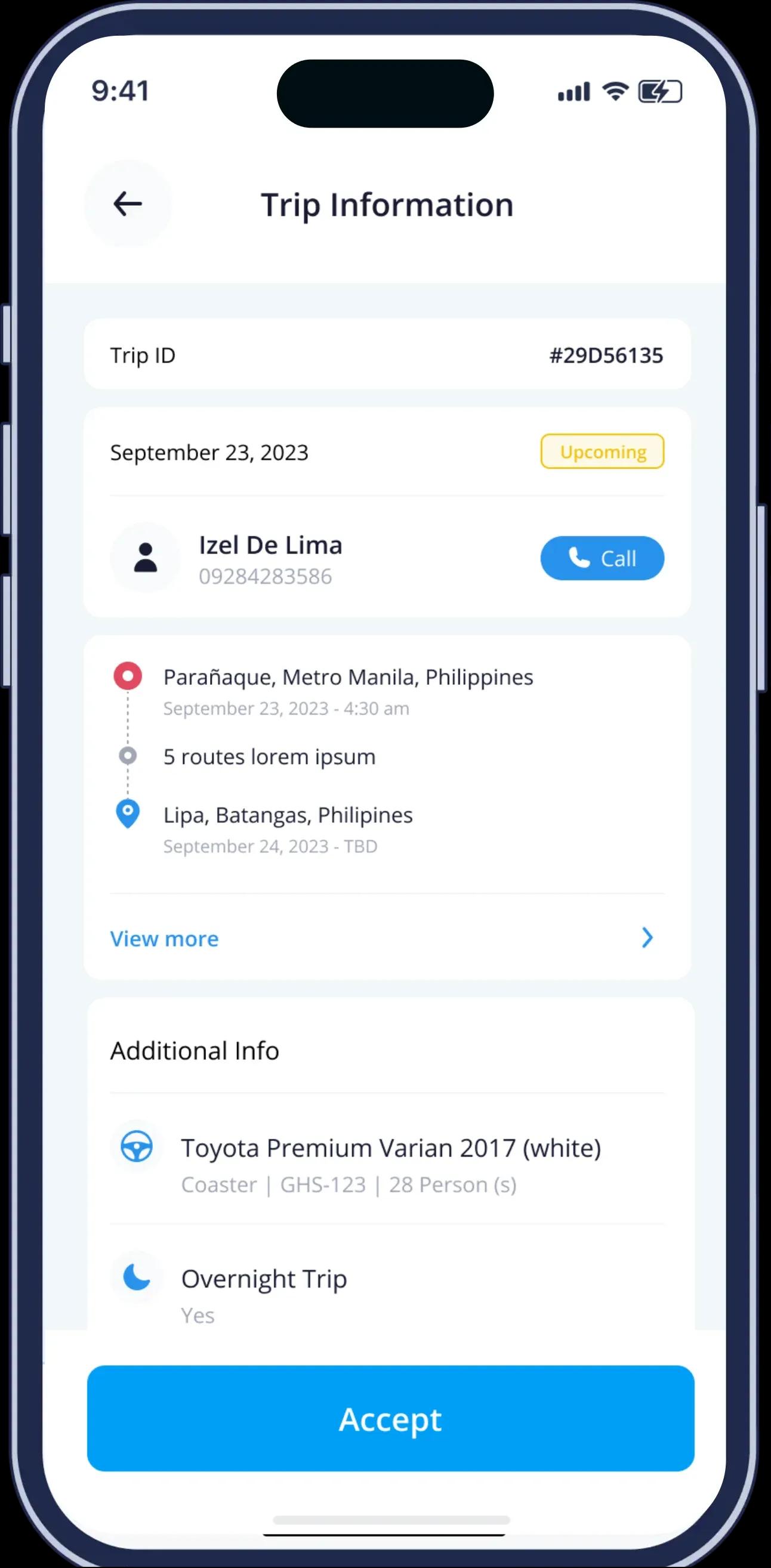 Kvanz application screen